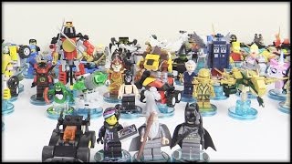 LEGO Dimensions  ALL FIGURES AND VEHICLES COMPLETE COLLECTION [upl. by Eerac]