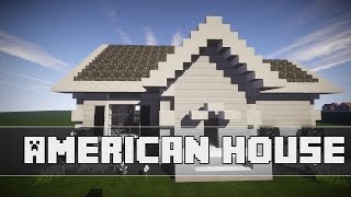 Amerikanisches Haus  Minecraft Tutorial  German [upl. by Hux]