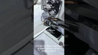 Heavy Duty Tape Binding Sewing Machine for Duvets and Comforters [upl. by Lleznov]