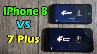 iPhone 8 Vs iPhone 7 Plus PUBG TEST and comparison [upl. by Lidstone]