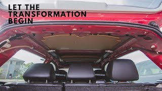 How To Remove Mk4 Golf Gti HeadlinerInterior Trim Pieces [upl. by Ecnarual]