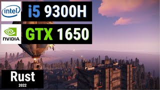 Core i5 9300H  GTX 1650  RUST [upl. by Ennagrom]