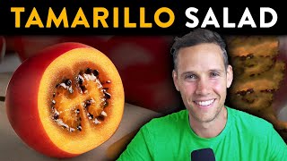 Simple Meals Tamarillo Salad  Easy Plantbased Recipes  Mastering Diabetes [upl. by Aremihc]