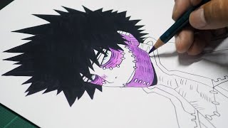 How To Draw Dabi  Step By Step  My Hero Academia [upl. by Wandis326]