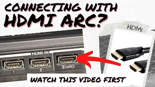 What is HDMI ARC How to connect soundbar to TV Everything you need to know right now [upl. by Kellby]