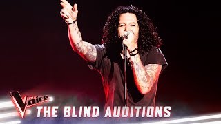 The Blind Auditions Lee Harding sings Killing In The Name  The Voice Australia 2019 [upl. by Groh]