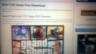 GTA V Download for PC In 12 Hours   Zip File [upl. by Enomar393]