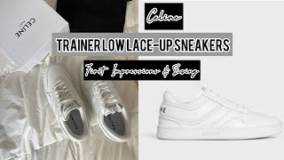 Celine Sneakers  1st impressions amp sizing [upl. by Barby655]