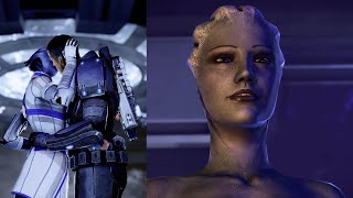 Mass Effect Legendary Edition Complete Liara Romance Male Shep [upl. by Tatum363]