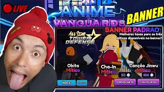 🔴LIVE NEW UPDATE ANIME VANGUARDS BANNER  ASTD BANNER LIVE  ALS BANNER LIVE ROBLOX [upl. by Ragnar265]