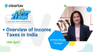 Overview of Income Taxes in India [upl. by Enialehs836]