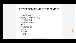 Power Semiconductor devices and their classification [upl. by Benyamin]