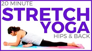 20 minute Deep Stretch Yoga for Athletes 🙌🏽 FLEXIBILITY amp HIPS [upl. by Kara]