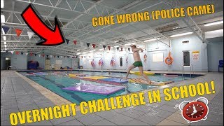 OVERNIGHT CHALLENGE IN A SCHOOL GONE WRONG [upl. by Ashla]