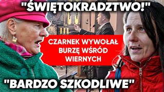 quotŚwiętokradztwoquot Czarnek rozsierdził wiernych Przemawiał w kościele quotTo dom Bożyquot [upl. by Billmyre]