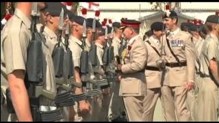 Fusiliers Celebrate St Georges Day Together For Last Time  Forces TV [upl. by Erbes]