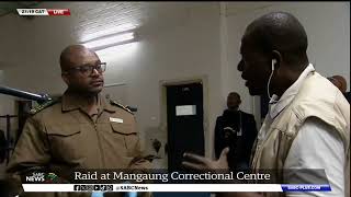 Cellphones and money confiscated during Mangaung prison raid [upl. by Rezal]