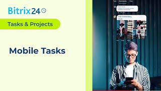 Bitrix24 Mobile Tasks [upl. by Naujek]