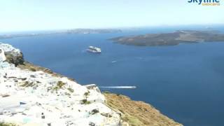 Live webcam Santorini  Time Lapse [upl. by Jeanie]