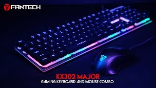 KX302 MAJOR GAMING KEYBOARD amp MOUSE COMBO [upl. by Nolaj]