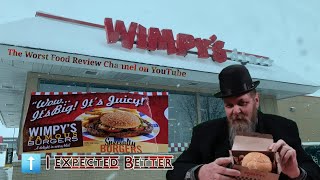 Wimpys Diner Burger Review [upl. by Riti]