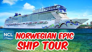 Norwegian Epic Ship Tour 2024 [upl. by Niboc]