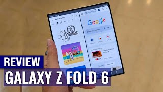 Samsung Galaxy Z Fold 6 Review Master of Refinements [upl. by Groveman247]