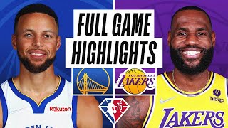 WARRIORS at LAKERS  FULL GAME HIGHLIGHTS  October 19 2021 [upl. by Teodor]