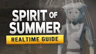 RS3 Spirit of Summer – Realtime Quest Guide [upl. by Holmann442]