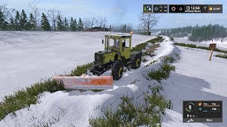 Logging in winter  Stappenbach 17  Farming Simulator 2017  Episode 1 [upl. by Viradis432]