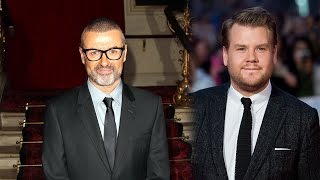 James Corden Pays Tribute to George Michael Says He Inspired Carpool Karaoke [upl. by Nylarej828]