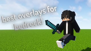 BEST BEDROCK OVERLAYS FOR PVP [upl. by Ilrebmik]