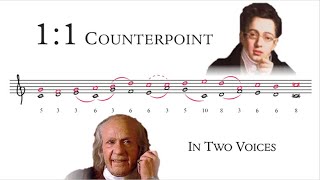 How to Compose 11 Counterpoint  Tonal Voice Leading 1 [upl. by Ymereg]