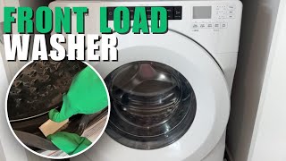 How to Clean a Front Load Washing Machine [upl. by Llewkcor]