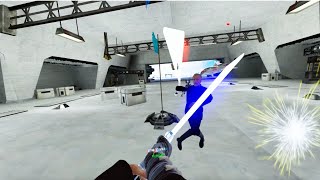 Starwars Battlefront in Vr is FUN [upl. by Ahsinev176]