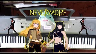 RWBY Piano  Nevermore feat Casey Lee Williams amp Adrienne Cowan by Jeff Williams [upl. by Morette674]