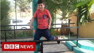 Syrian conflict Helping children through the horror of bomb blasts  BBC News [upl. by Maunsell164]