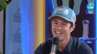 UTMB® 2019 Interview FREN  Courtney DAUWALTER [upl. by Ahsinac]