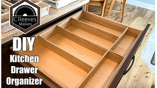 DIY Kitchen Drawer Organizer Two Methods [upl. by Ecenahs]