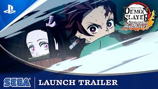 Demon Slayer Kimetsu no Yaiba The Hinokami Chronicles  Launch Trailer  PS5 PS4 [upl. by Dail881]