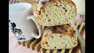 PANE 3 TAZZE ricetta semplice di pane facilissimo [upl. by Inaflahk]