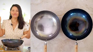 How to Season a Wok and Maintain at Home  What Wok Im Using amp Where You Can Buy It Too [upl. by Euf]