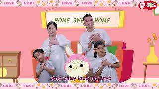 I Love My Family  Children SingAlong  Families for Life Family Songs [upl. by Acinehs]