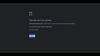 How to fix this site can’t be reached error Reddit site block fix [upl. by Araeit]