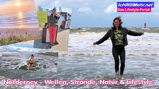 Reportage Norderney mit Lena Wellen Strände Natur amp Lifestyle [upl. by Blank]