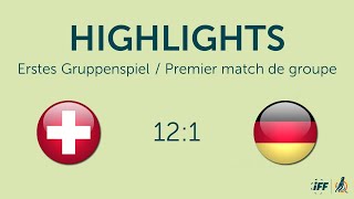 Highlights erstes Gruppenspiel Schweiz vs Deutschland [upl. by Susana]