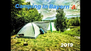 Camping in Bavaria amp Germany 🇩🇪  Camping am Walchensee in Bayern [upl. by Danzig]