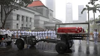 State Funeral of Mr Lee Kuan Yew with sign language interpretation [upl. by Eibocaj]