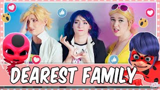 Cosplayers React to Miraculous Ladybug  Dearest Family 🥧 [upl. by Bamford359]