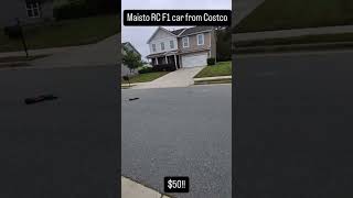 Maisto RC 110 scale F1 car 50 at Costco filmed on MetaRayBan glasses rcfun rccar maisto meta [upl. by Anwahsed256]